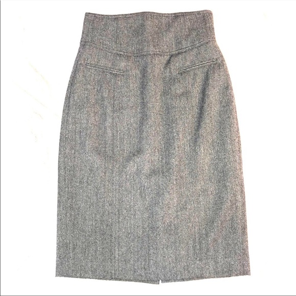 Rag‎ & Bone houndstooth knee length pencil skirt - Picture 2 of 3
